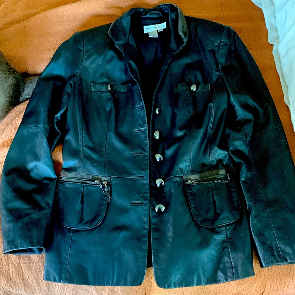 Worth women’s leather jacket